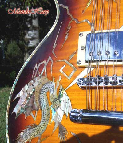 'Dragons' Hand-Made Les Paul Style 12-String Electric Guitar