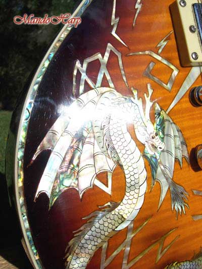 'Dragons' Hand-Made Les Paul Style 12-String Electric Guitar
