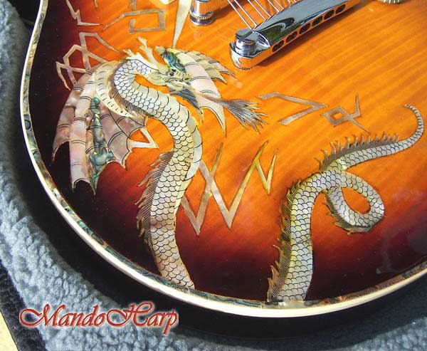 'Dragons' Hand-Made Les Paul Style 12-String Electric Guitar
