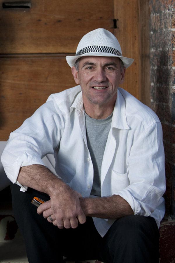 Michael Elliot at the Central Coast Blues Harp Showdown