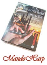 MandoHarp - Hohner Steve Baker 'Step by Step' Starter Set for Blues Harp - Includes Course Book, CD and Hohner Big River Harmonica