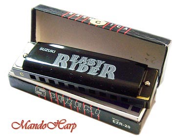 MandoHarp - Suzuki Diatonic Harmonica - EZR-20 Easy Rider