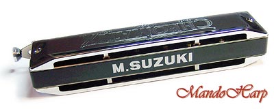 MandoHarp - Suzuki Chromatic Harmonica - SCX-56 'Chromatix' 14-Hole