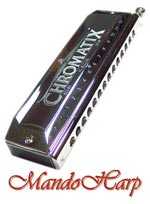 MandoHarp - Suzuki Chromatic Harmonica - SCX-56 'Chromatix' 14-Hole