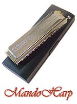 MandoHarp - Hohner Chromatic Harmonica - 280/64 Chromonica 16-Hole