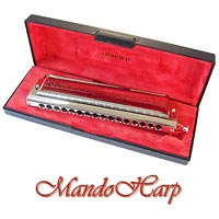 MandoHarp - Hohner Chromatic Harmonica - 280/64 Chromonica 16-Hole