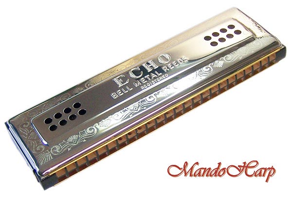 MandoHarp - Hohner Tremolo Harmonica - 56/96 Echo Harp Double-Sided