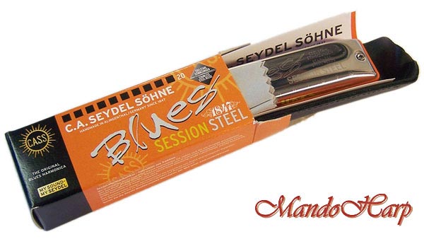 MandoHarp - Seydel Harmonica - 10301 Blues Session Steel