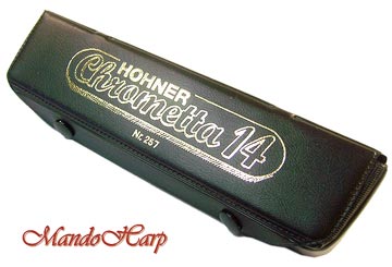 MandoHarp - Hohner Chromatic Harmonica - 255/48 Chrometta 12-hole