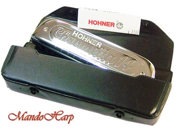 MandoHarp - Hohner Chromatic Harmonica - 255/48 Chrometta 12-hole