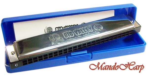 MandoHarp - Hohner Tremolo Harmonica - 2550/48 Big Valley