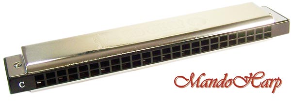 MandoHarp - Hohner Tremolo Harmonica - 2550/48 Big Valley
