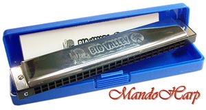 MandoHarp - Hohner Tremolo Harmonica - 2550/48 Big Valley