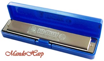 MandoHarp - Hohner Tremolo Harmonica - 2550/48 Big Valley