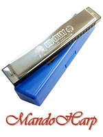 MandoHarp - Hohner Tremolo Harmonica - 2550/48 Big Valley