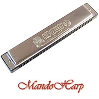 MandoHarp - Hohner Tremolo Harmonica - 2550/48 Big Valley