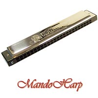 MandoHarp - Hohner Tremolo Harmonica - 2550/48 Big Valley