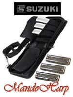 MandoHarp - Suzuki Harmonicas - MR-250SN Bluesmaster 6Set