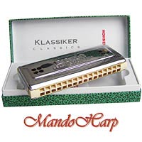 MandoHarp - Hohner Tremolo Harmonica - 54/64 Echo-Harp Double-Sided