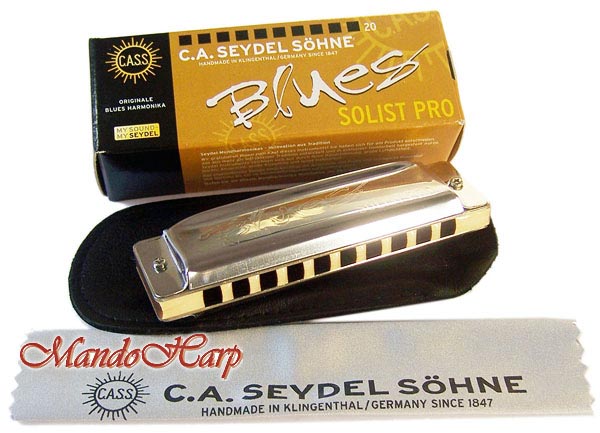 MandoHarp - Seydel Diatonic Harmonica - 11301 Blues Solist Pro