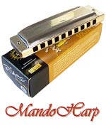 MandoHarp - Seydel Diatonic Harmonica - 11301 Blues Solist Pro