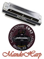 MandoHarp - Seydel Diatonic Harmonica - 16501Low 1847 Noble Low