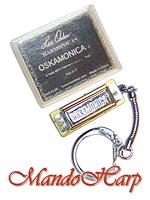 MandoHarp - Lee Oskar Miniature Harmonica - LO4 Oskamonica