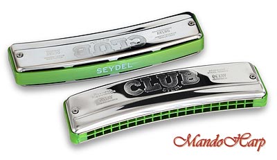 MandoHarp - Seydel Octave Harmonica - 31400 Club Steel