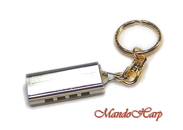 MandoHarp - Miniature Harmonica with Neck Chain
