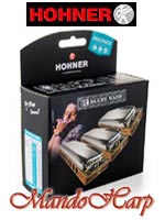 MandoHarp - Hohner Harmonicas - M5330XP Blues Harp MS Pro Pack