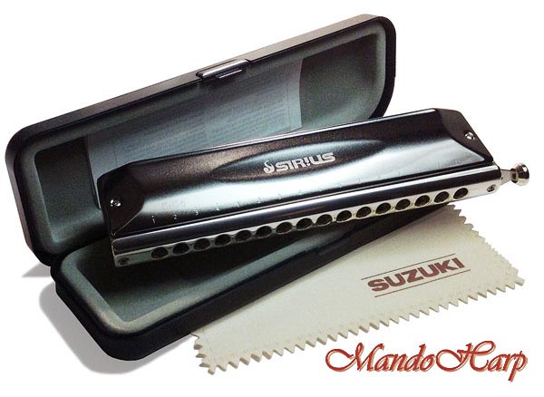 MandoHarp - Suzuki Chromatic Harmonica - S-64C Sirius