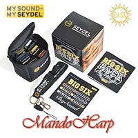 MandoHarp - Seydel Harmonicas - 16666_set Big Six Pack - KEYS A, Bb, C, D, F and G