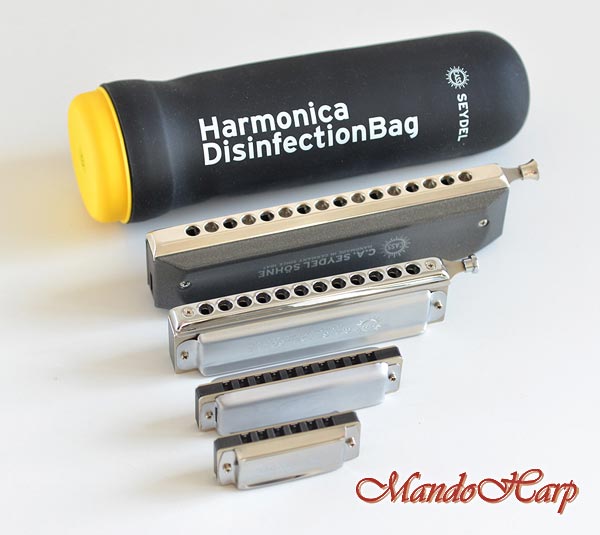MandoHarp - Seydel 917000 Harmonica Disinfection Bag - Ozonizer