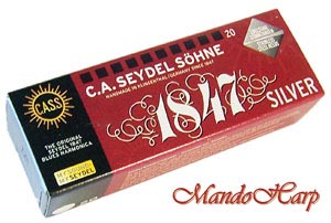 MandoHarp - Seydel Diatonic Harmonica - 16306 1847 Silver Paddy Richter