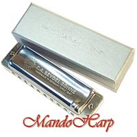 MandoHarp - Seydel Diatonic Harmonica - 16306 1847 Silver Paddy Richter