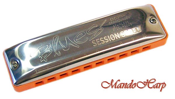 MandoHarp - Seydel Harmonicas - 10322 Blues Session Steel 12 Harmonica Set
