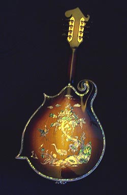 MandoHarp - 'Noose' Hand-Made F-5-Style Wide-Bodied Inlaid Mandolin (060020-MF)