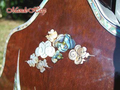 MandoHarp - 'Angels' Inlaid F-Hole Mandolin