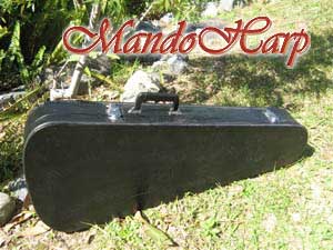 MandoHarp - 'Chalice Vines' F5-Style Mandola with Abalone and Mother of Pearl Inlay
