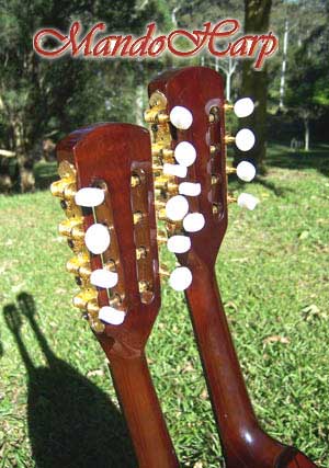 MandoHarp - Double Neck Mandolin/Mandola