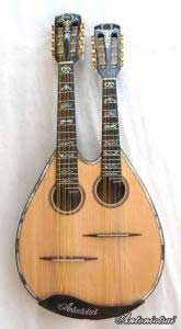 MandoHarp - Double Neck Mandolin/Mandola