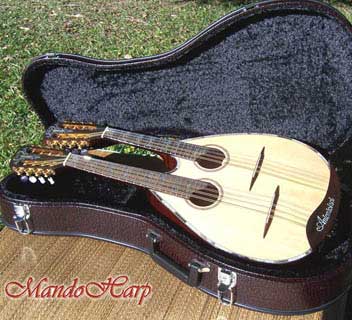 MandoHarp - Double Neck Mandolin/Mandola