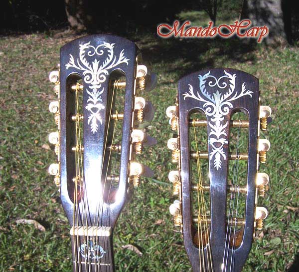 MandoHarp - Double Neck Mandolin/Mandola