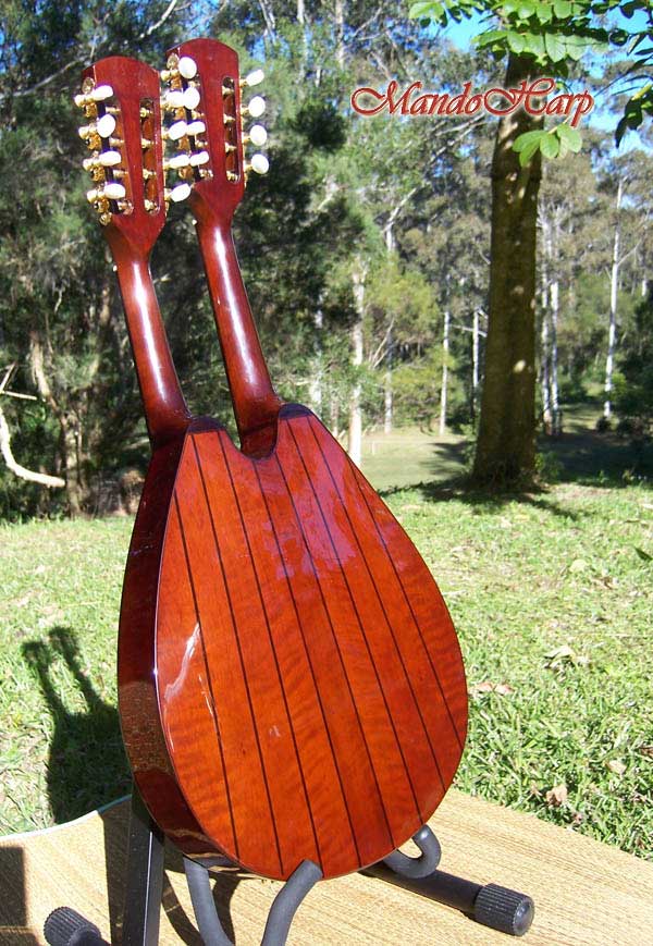 MandoHarp - Double Neck Mandolin/Mandola