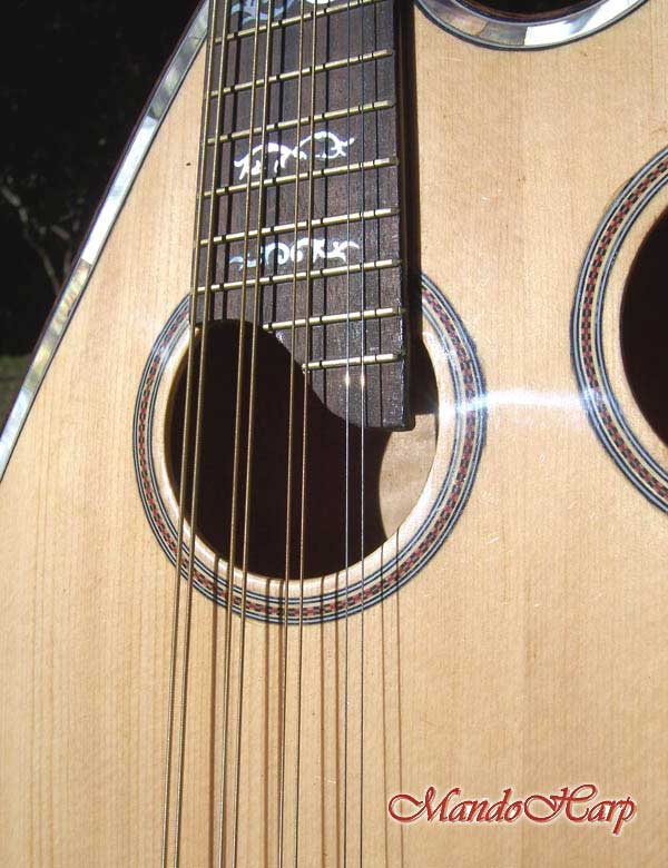MandoHarp - Double Neck Mandolin/Mandola