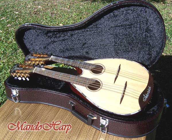 MandoHarp - Double Neck Mandolin/Mandola