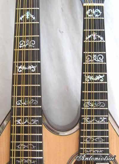 MandoHarp - Double Neck Mandolin/Mandola