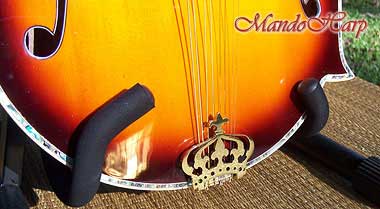 MandoHarp - Hand-Made Inlaid F5 Mandolin