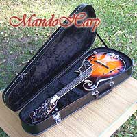 MandoHarp - Hand-Made Inlaid F5 Mandolin
