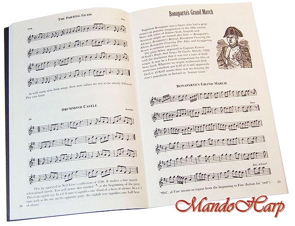 MandoHarp - Clarke Tutor Book and CD for Tin Whistle